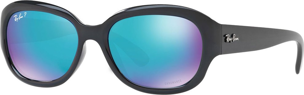 Ray Ban Mirrored & Polarized Square Sunglasses