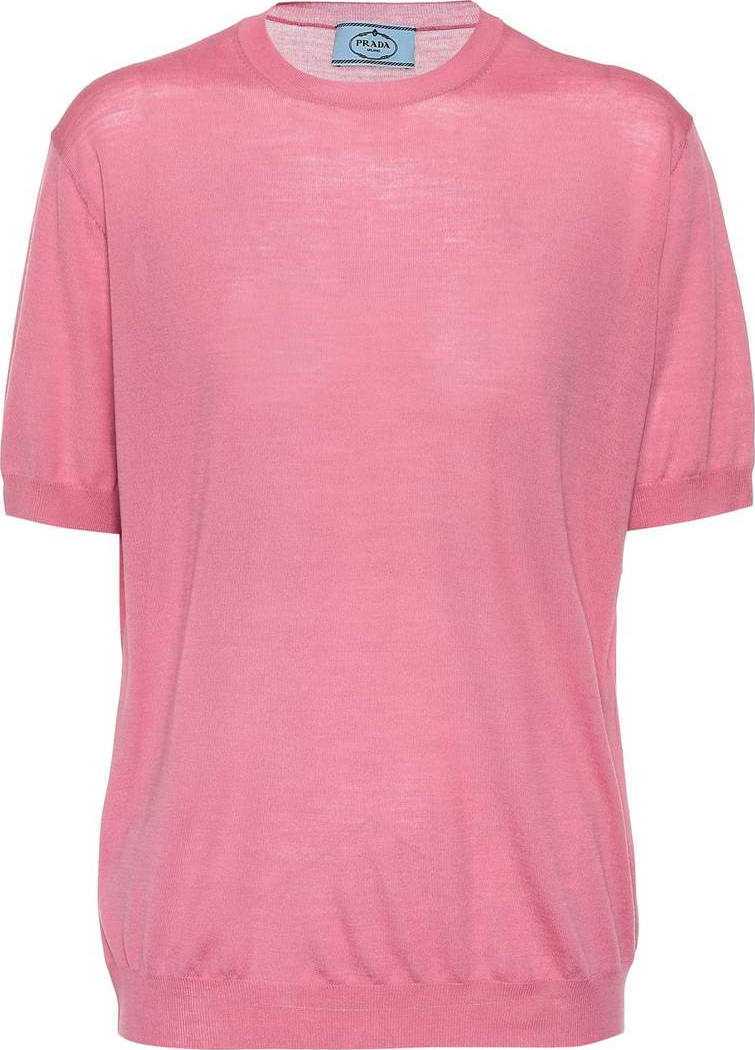 Prada Knitted wool T-shirt