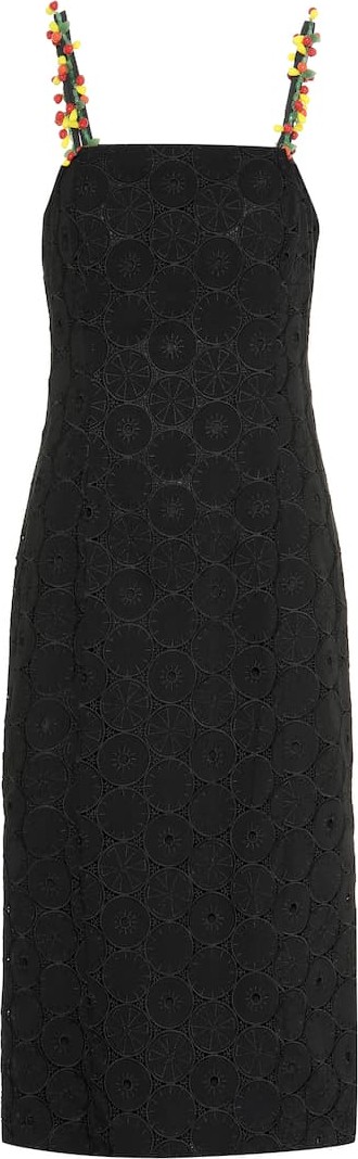 Staud Cocomaya broderie anglaise dress