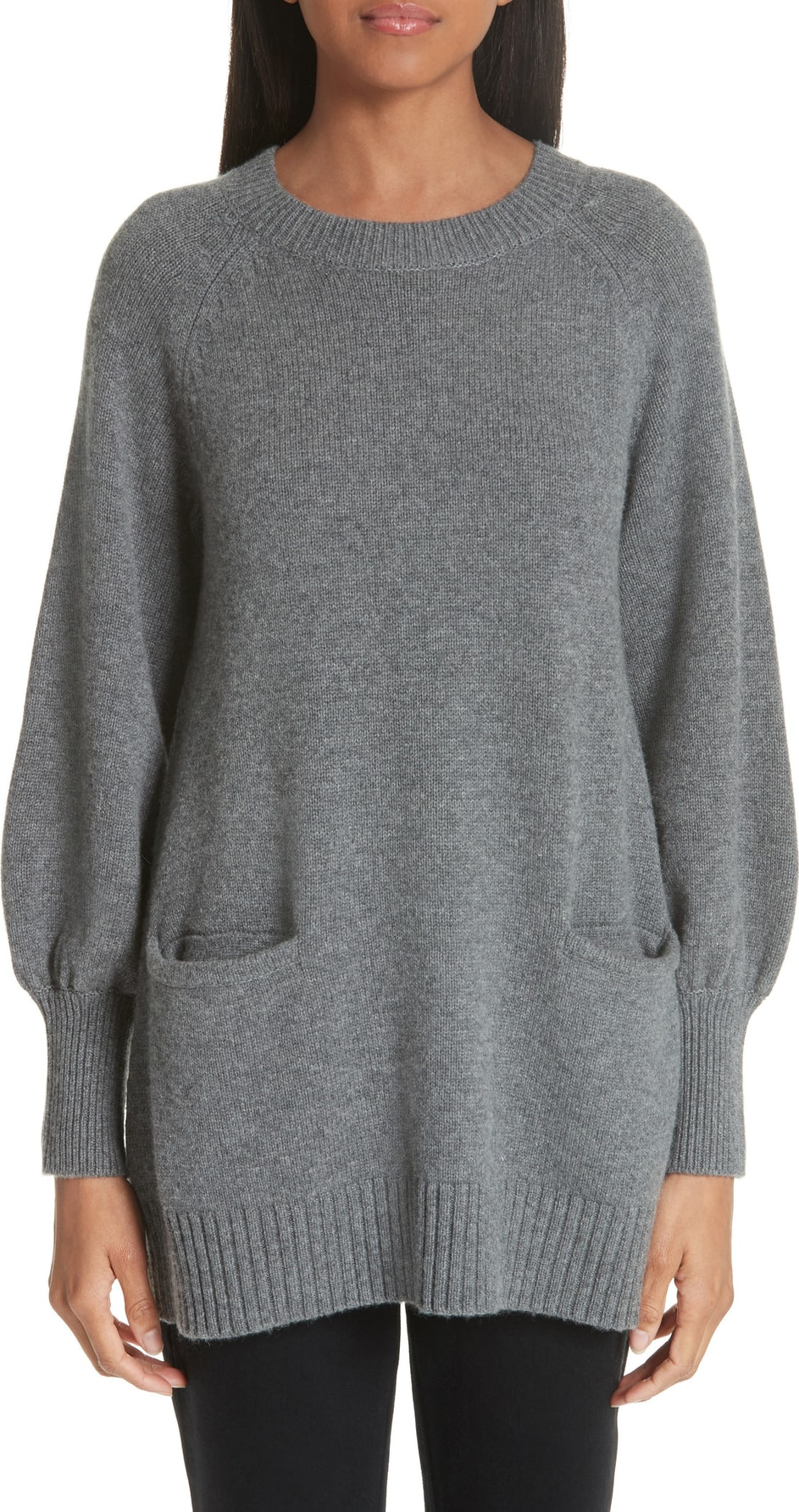 Co Wool & Cashmere Tunic Sweater