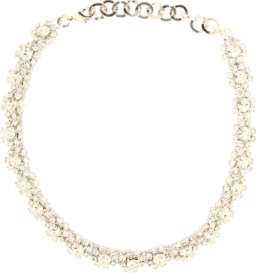 Alessandra Rich Crystal-embellished necklace