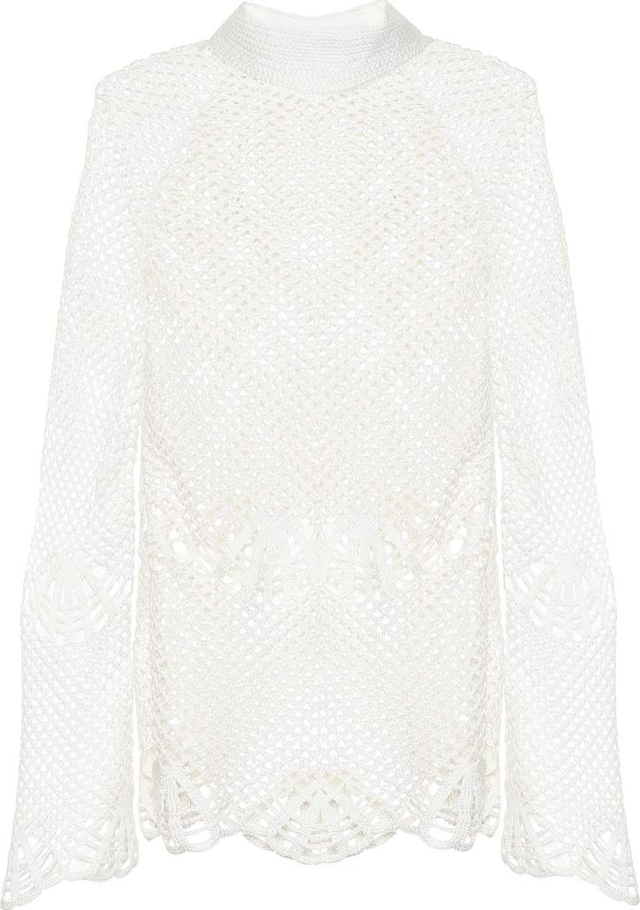 Self Portrait Crochet top