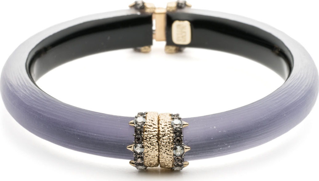 Alexis Bittar Capped Hinge Bracelet, Purple