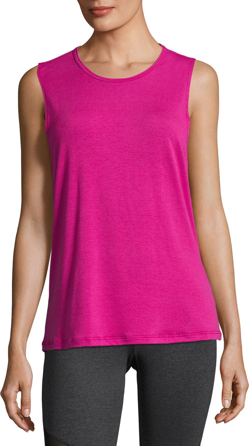 ONZIE Twist Open-Back Muscle Tank Top, Pink