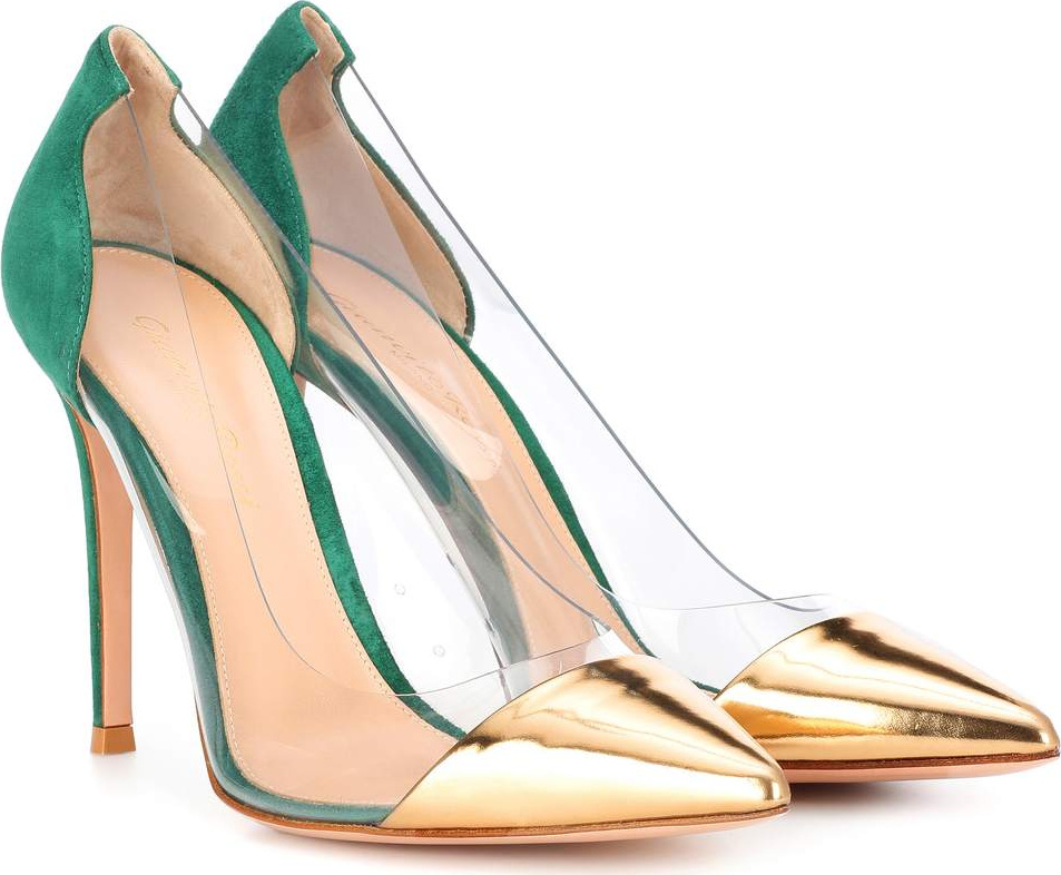 Gianvito Rossi Color-blocked pumps