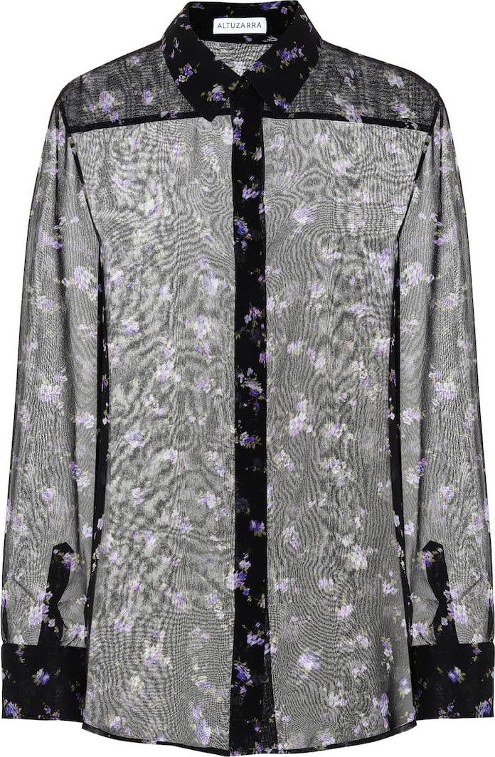 Altuzarra Chika floral-printed silk blouse