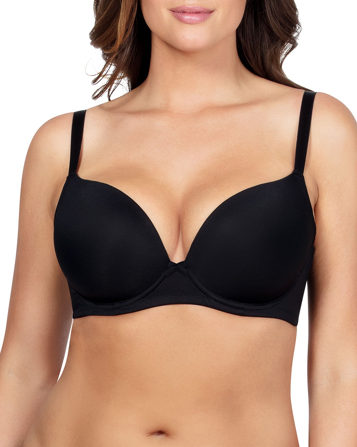 Parfait Emma Full-Figure Plunge Molded-Cup Bra, Black