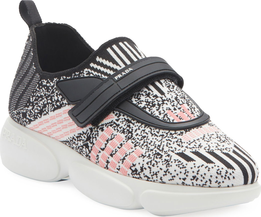 Prada Cloudbust Knit Logo Trainer Sneakers