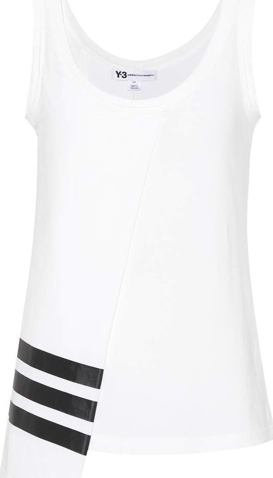 Y-3 Cotton-blend tank top
