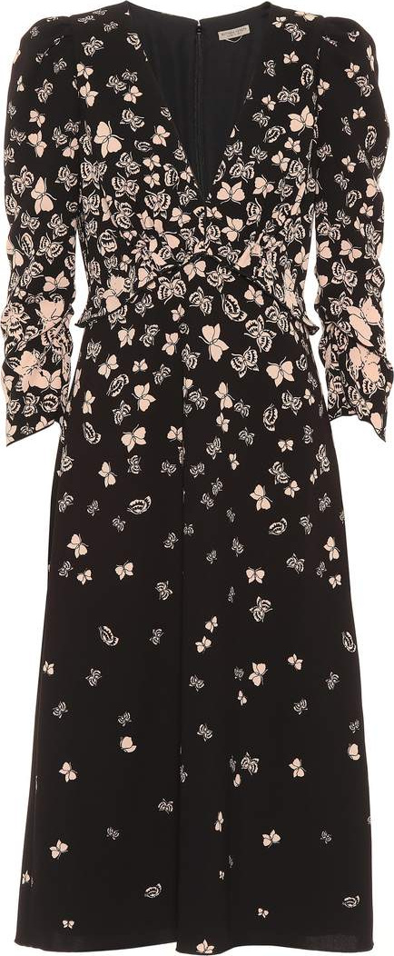 Bottega Veneta Printed crêpe dress