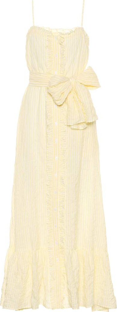 Lisa Marie Fernandez Striped cotton dress