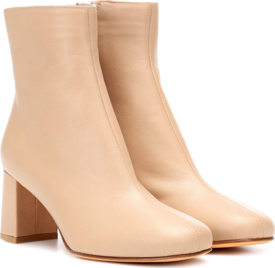 Maryam Nassir Zadeh Agnes leather ankle boots