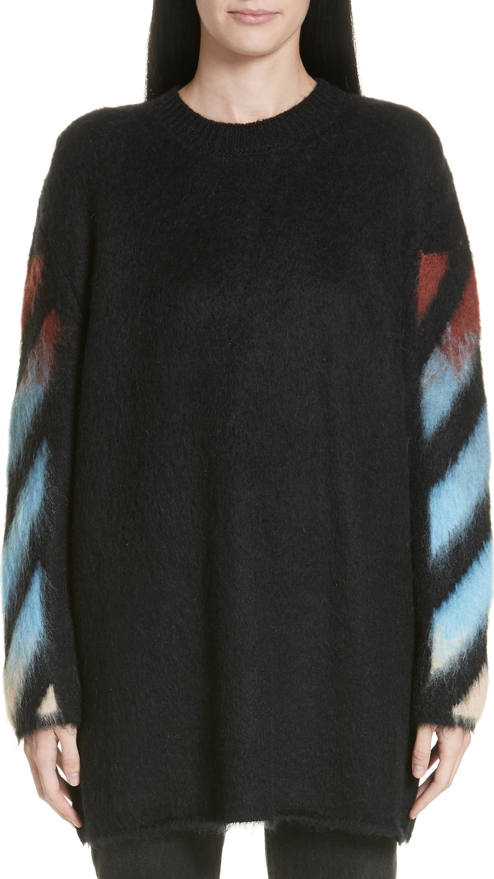 Off White Arrow Wool Blend Sweater