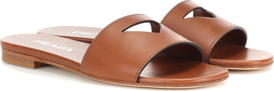 Prada Leather slides