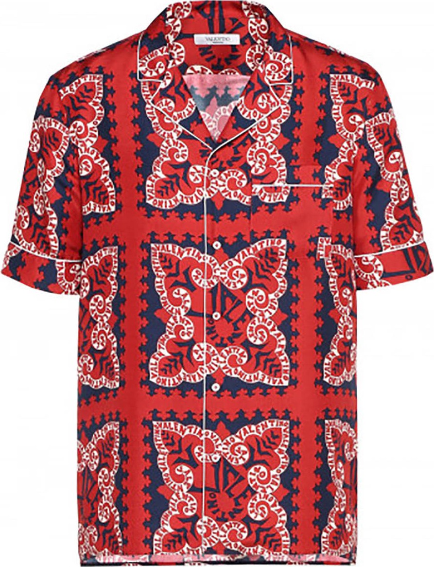 Valentino Bandana silk shirt