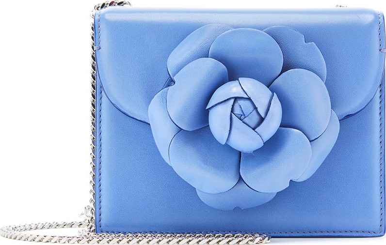 Oscar De La Renta Tro Mini Smooth Crossbody Bag