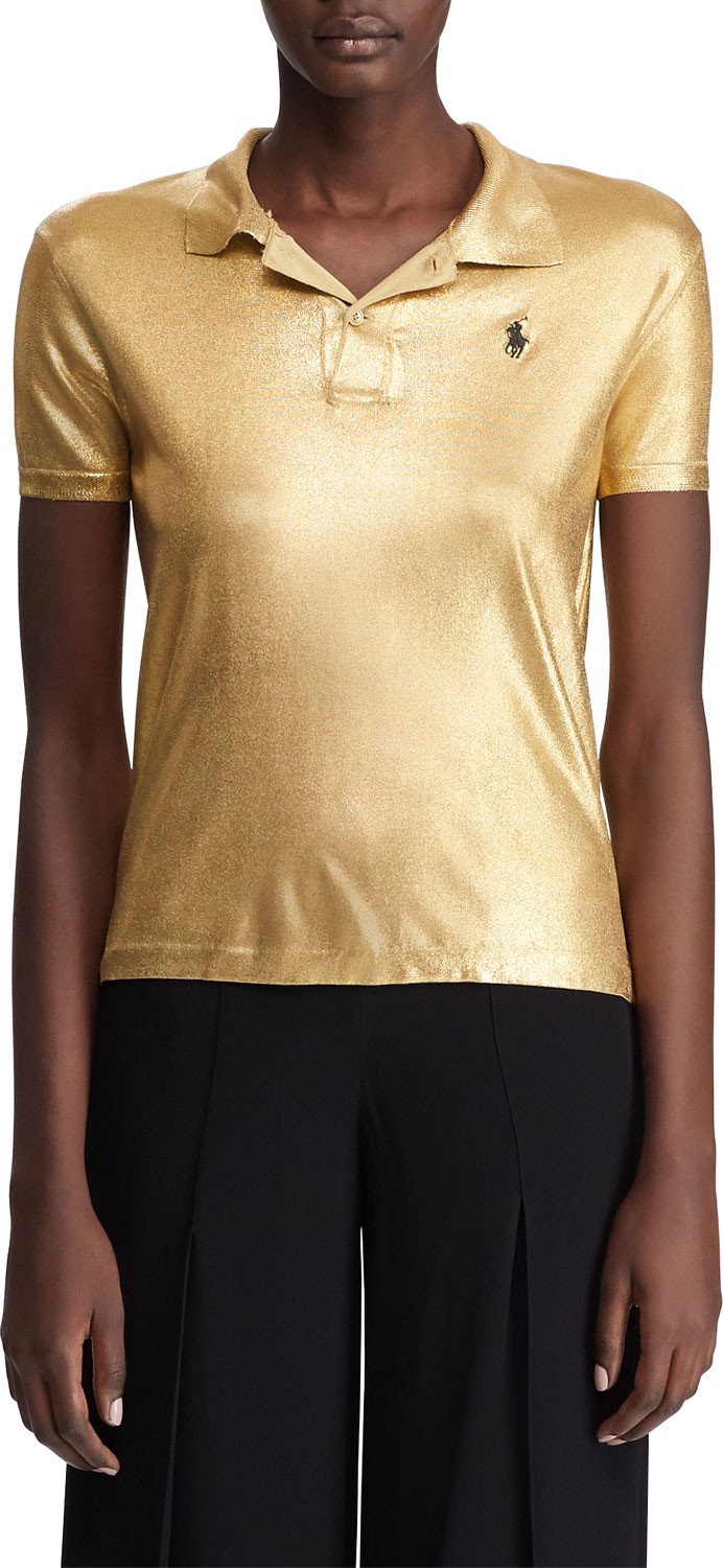 Ralph Lauren Metallic Classic Polo Shirt Ralph Lauren Metallic Classic Polo Shirt