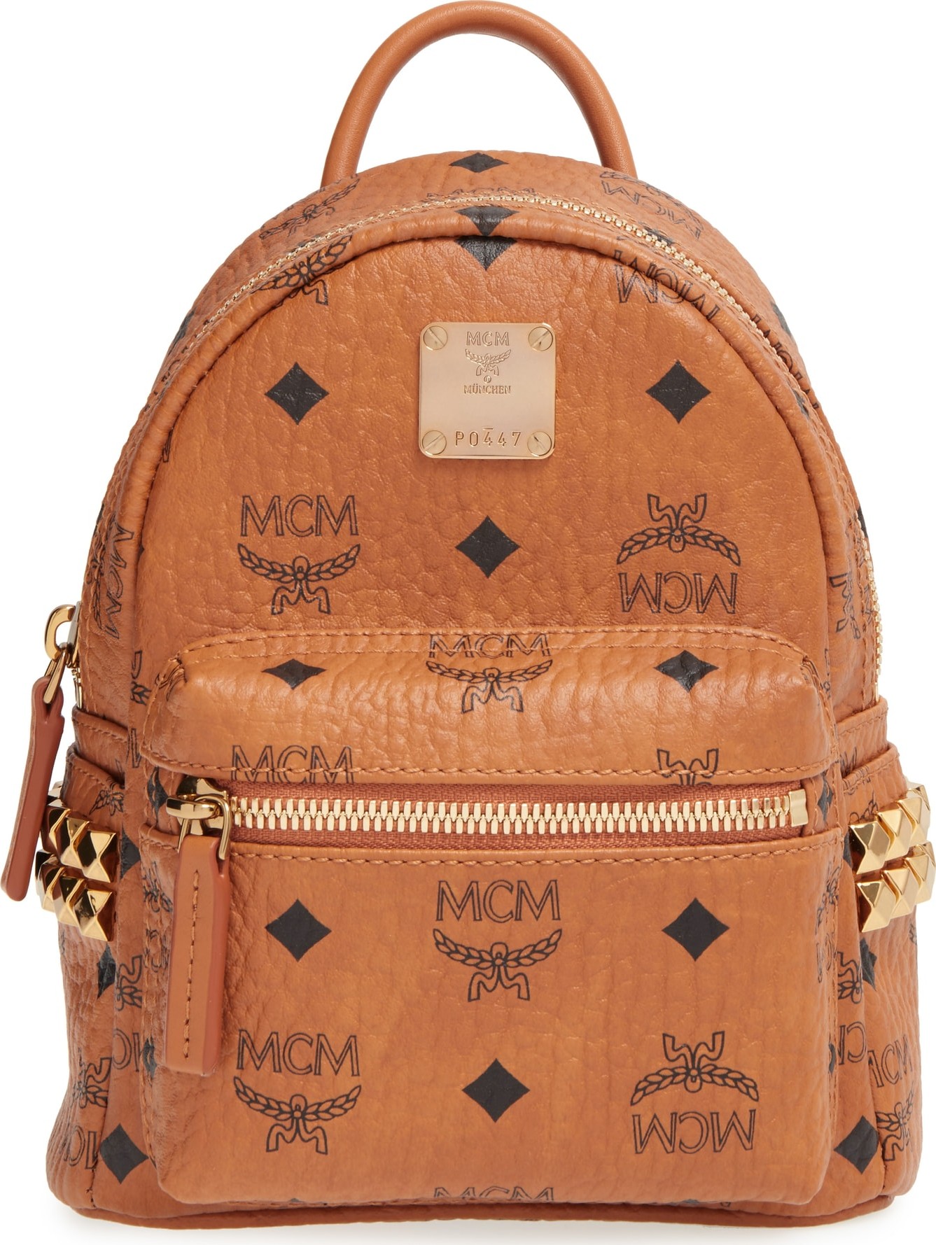 MCM 'X-Mini Stark Side Stud' Convertible Backpack