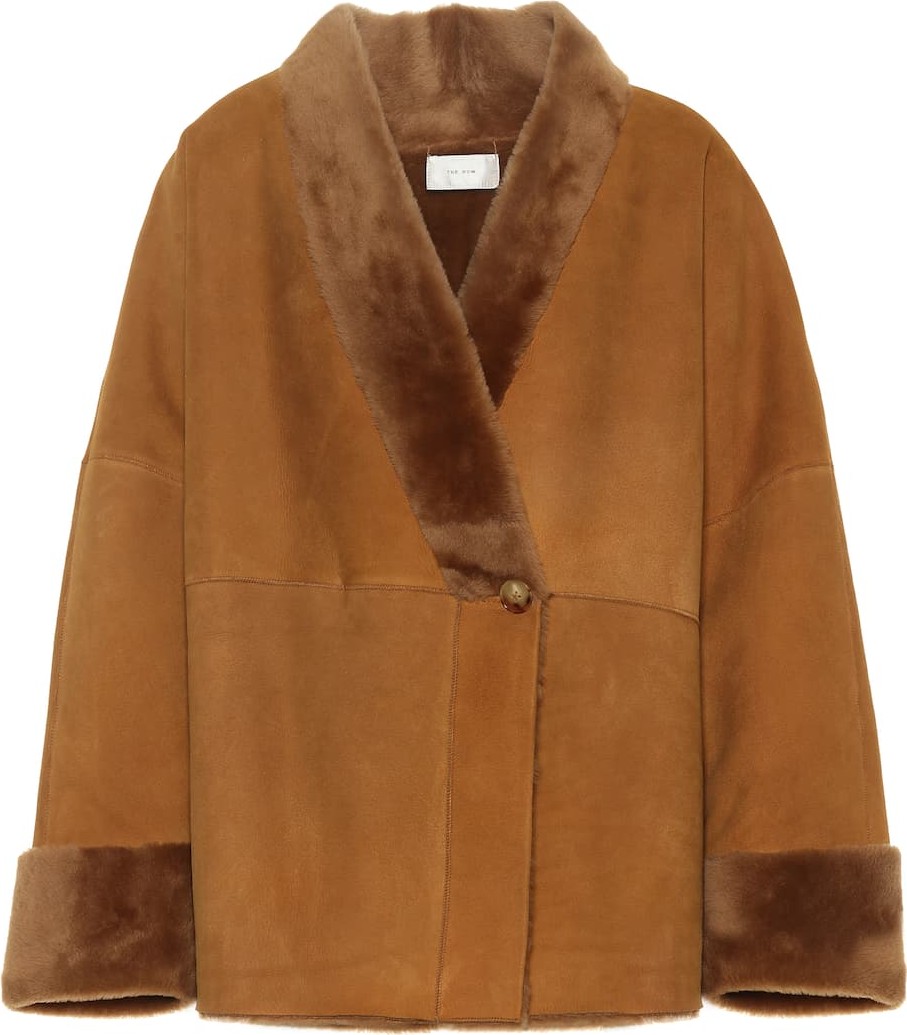 THE ROW Pernia shearling jacket