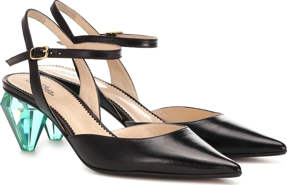 MARC JACOBS The Slingback leather pumps