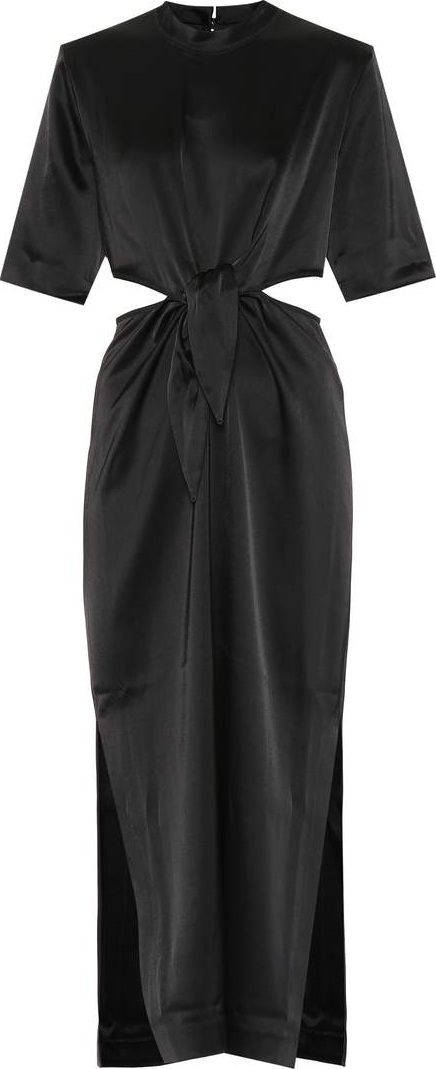 Nanushka Bhumi satin midi dress