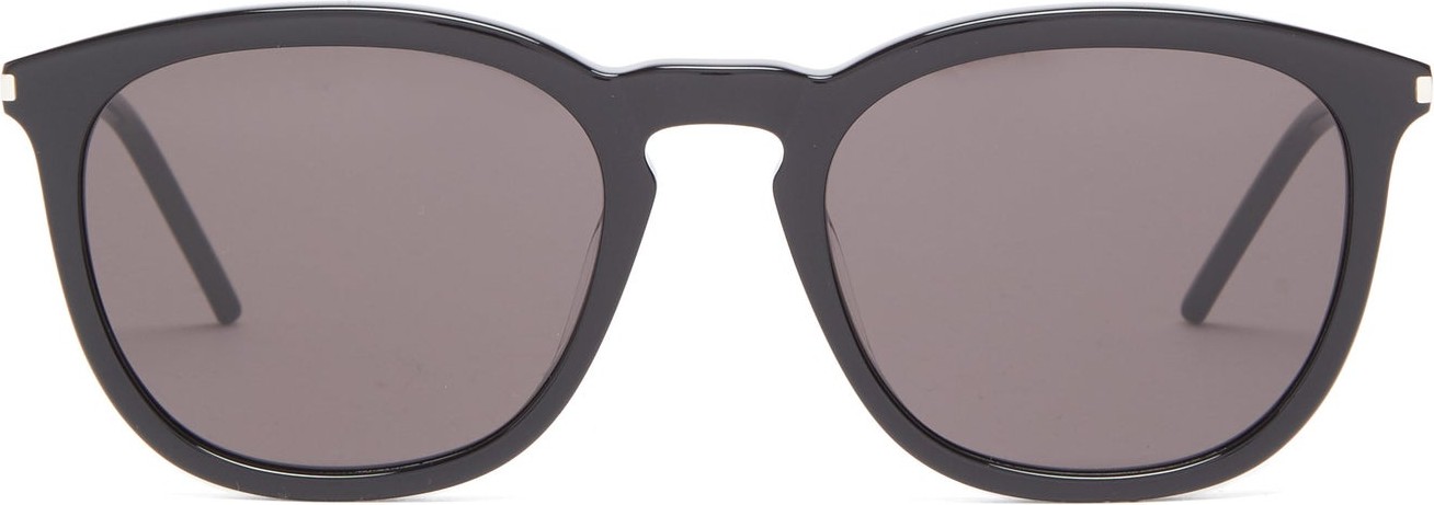 Saint Laurent Round acetate sunglasses