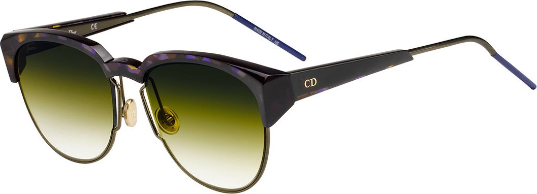 Dior Spectral 8 Semi-Rimless Sunglasses