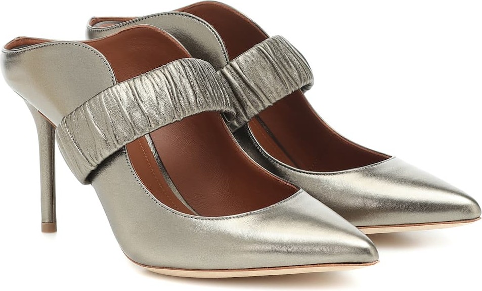 Malone Souliers Mira 85 leather mules