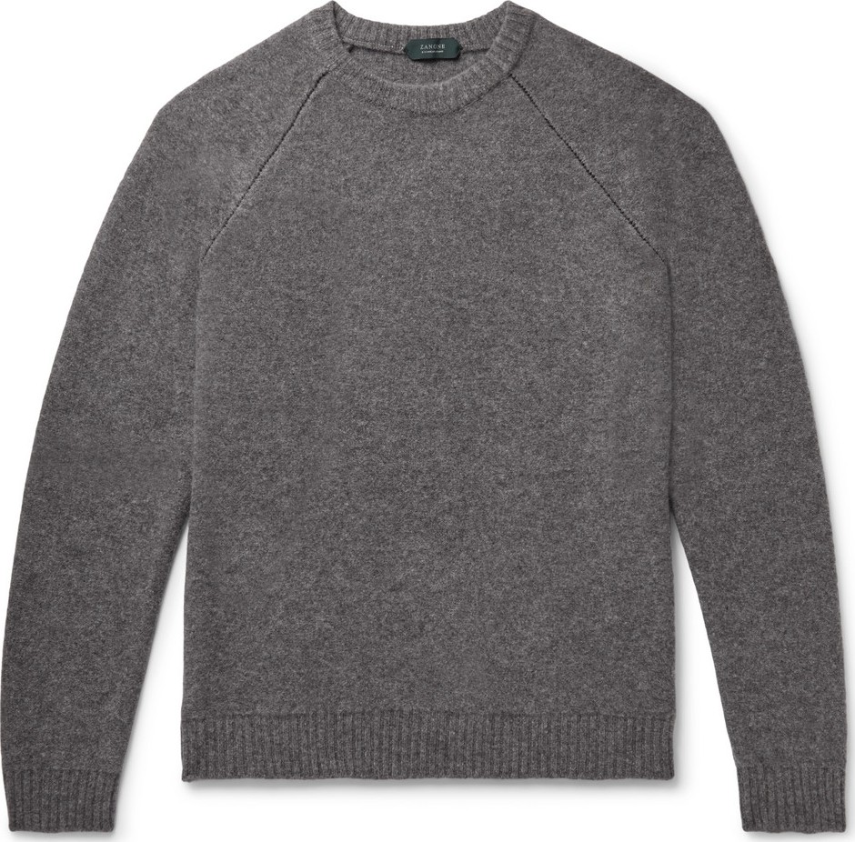 Incotex Slim-Fit Virgin Wool and Cashmere-Blend Sweater