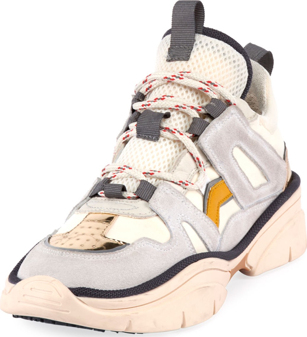 Isabel Marant Kindsay Thick Platform Hiker Sneakers