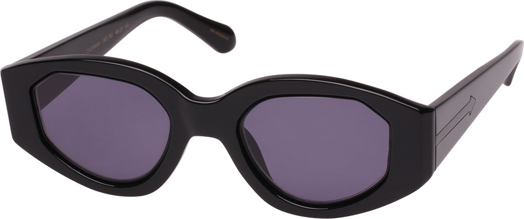 Karen Walker Castaway Oval Plastic & Metal Sunglasses