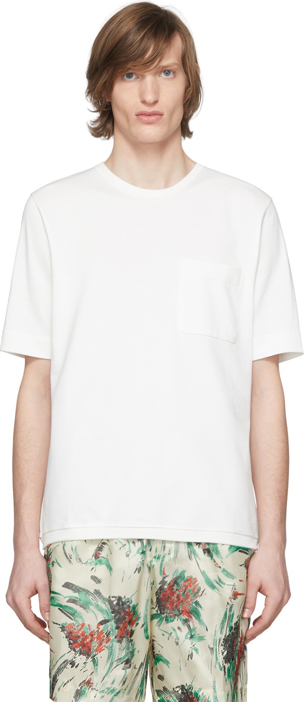 Dries Van Noten Off-White Pocket Hobir T-Shirt