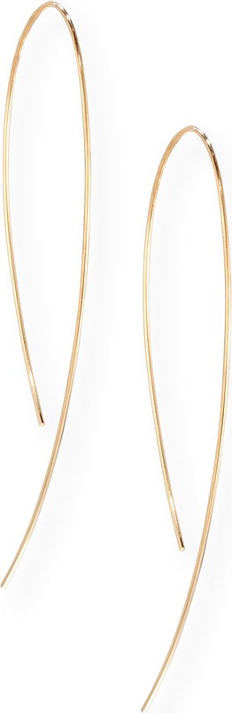 Lana Yellow Gold Hook-On Hoop Earrings