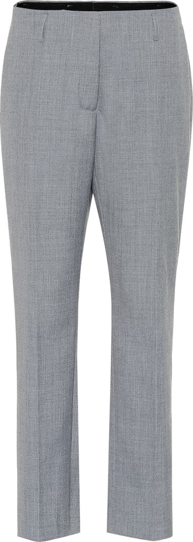 Dries Van Noten High-rise wool-blend pants