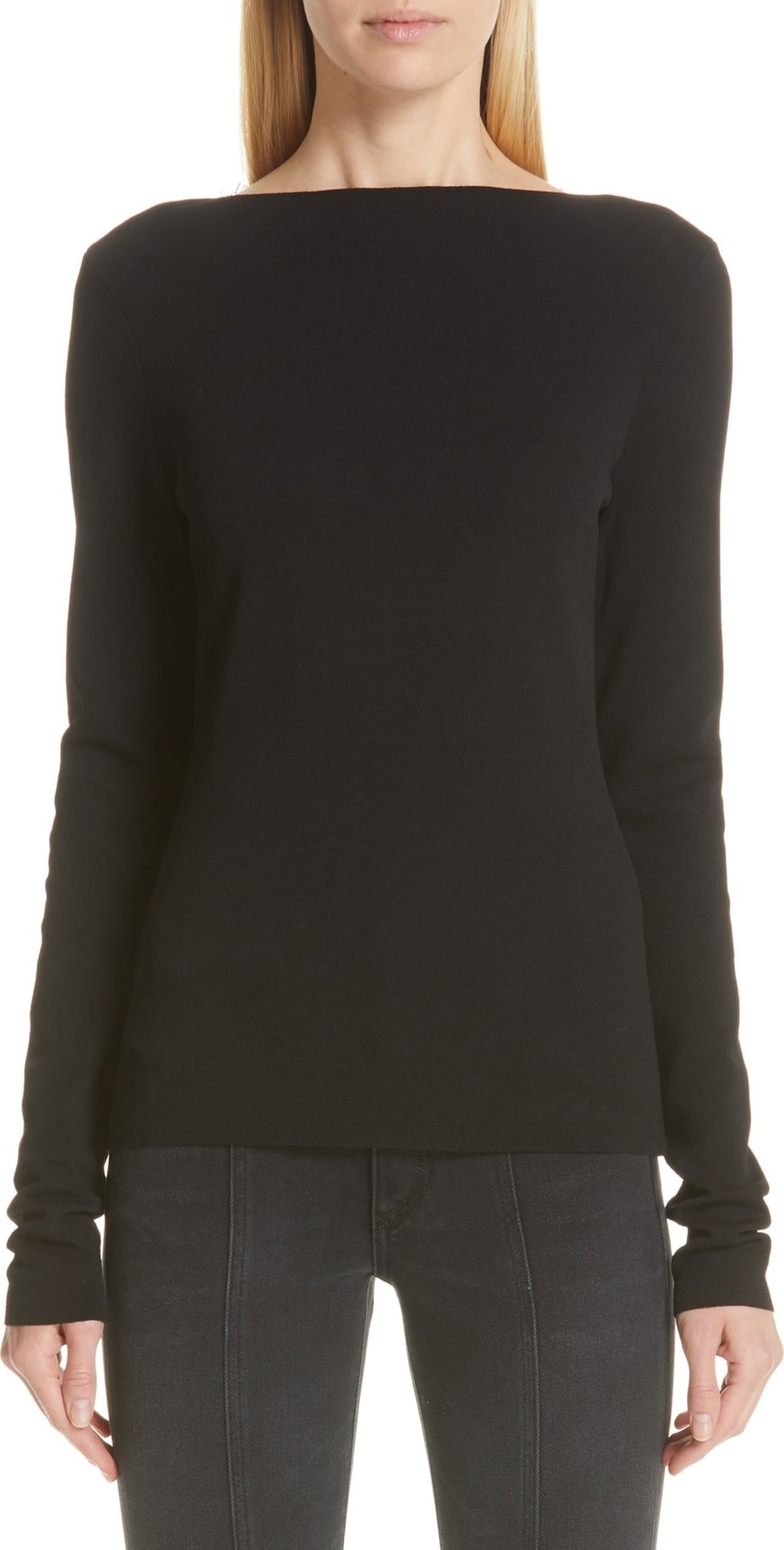 Givenchy Back Lace Inset Sweater