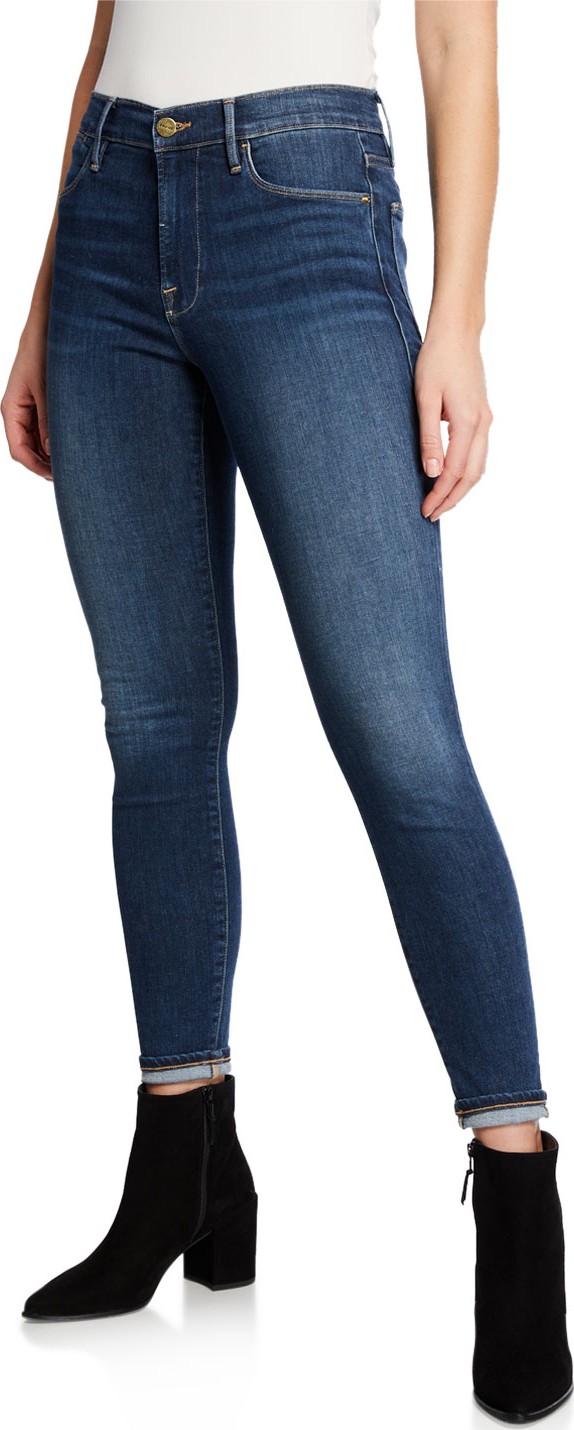 FRAME DENIM Le High Skinny Ankle Jeans