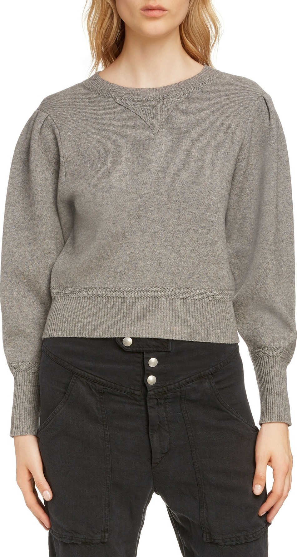 Isabel Marant Etoile Isabel Marant Étoile Kelaya Puff Sleeve Sweater