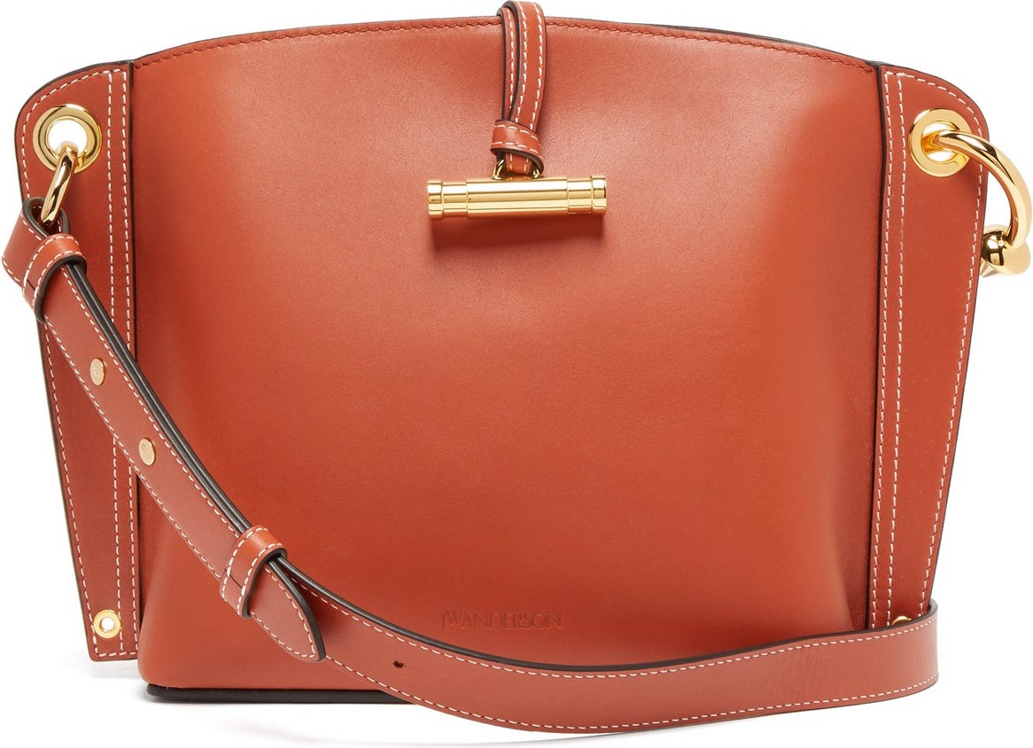J.W.Anderson Hoist small leather shoulder bag