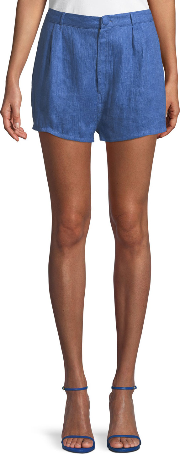 Lovers + Friends Jordy Linen Shorts