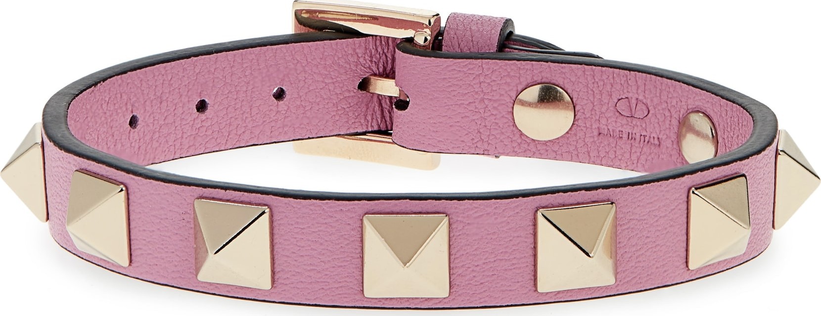 Valentino Rockstud Small Leather Bracelet