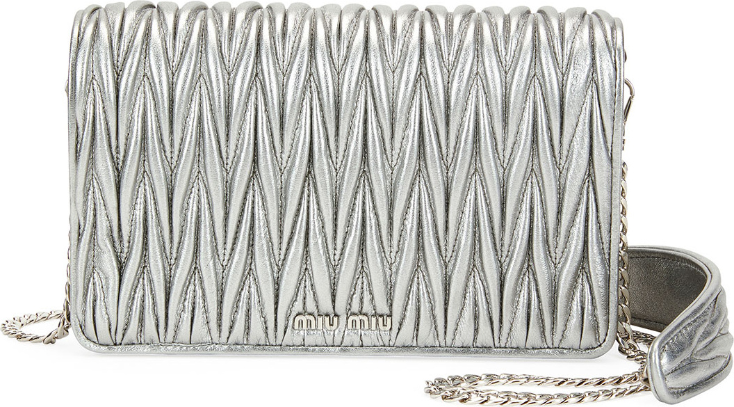 Miu Miu Matelasse Small Shoulder Bag