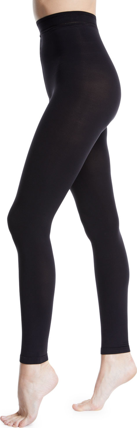 Donna Karan Matte Jersey Footless Tights