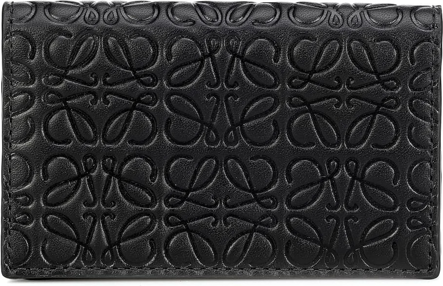 LOEWE Anagram embossed leather wallet