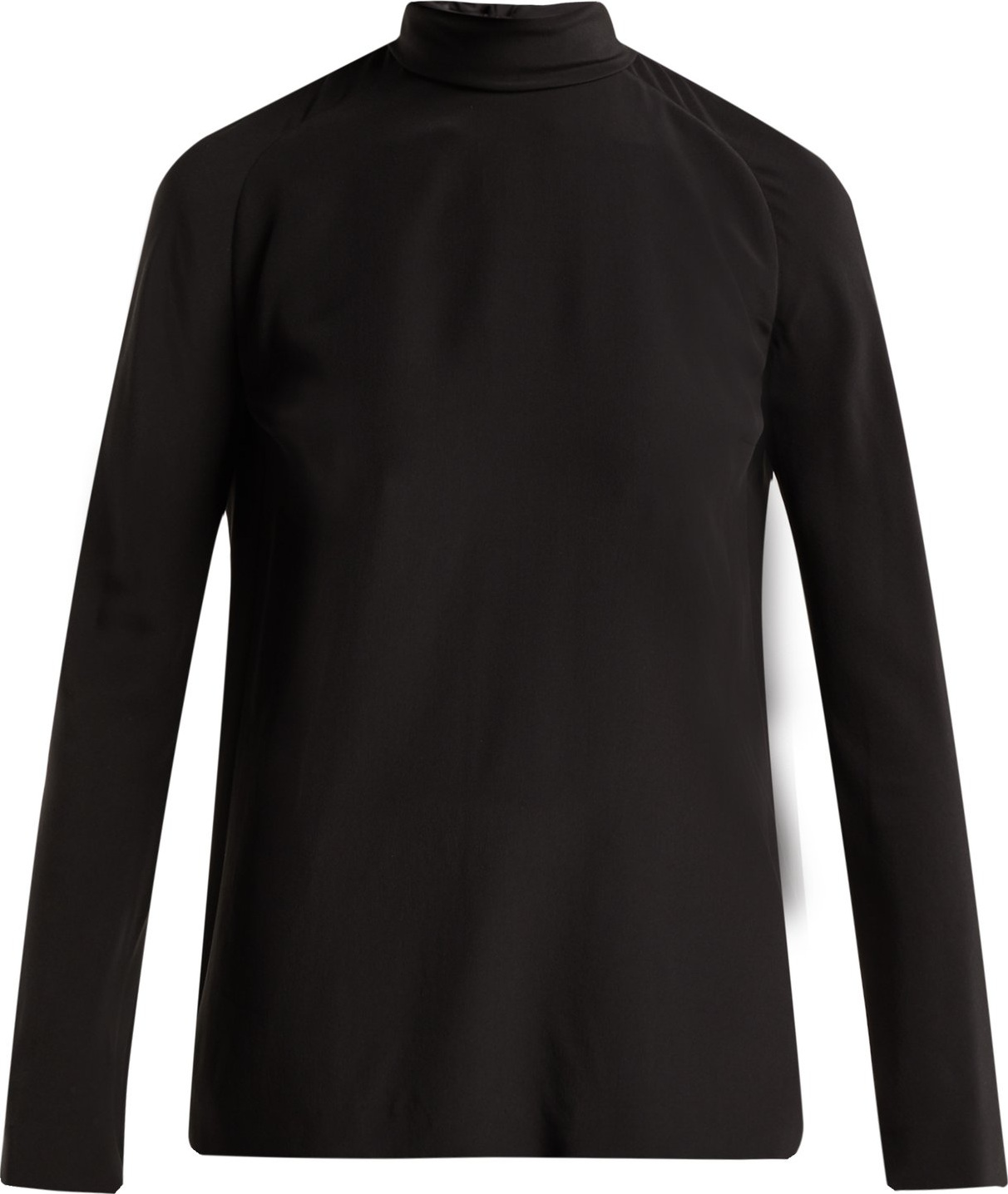 Haider Ackermann Sapphirine silk blouse