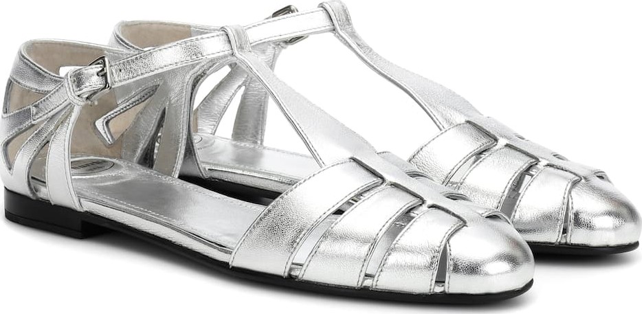 Church'S Rainbow leather ballet flats