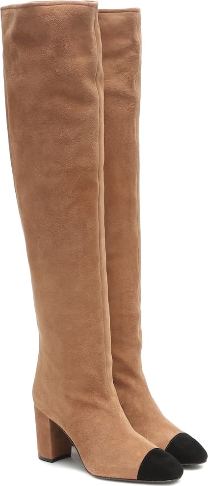Stuart Weitzman Kimberly over-the-knee suede boots