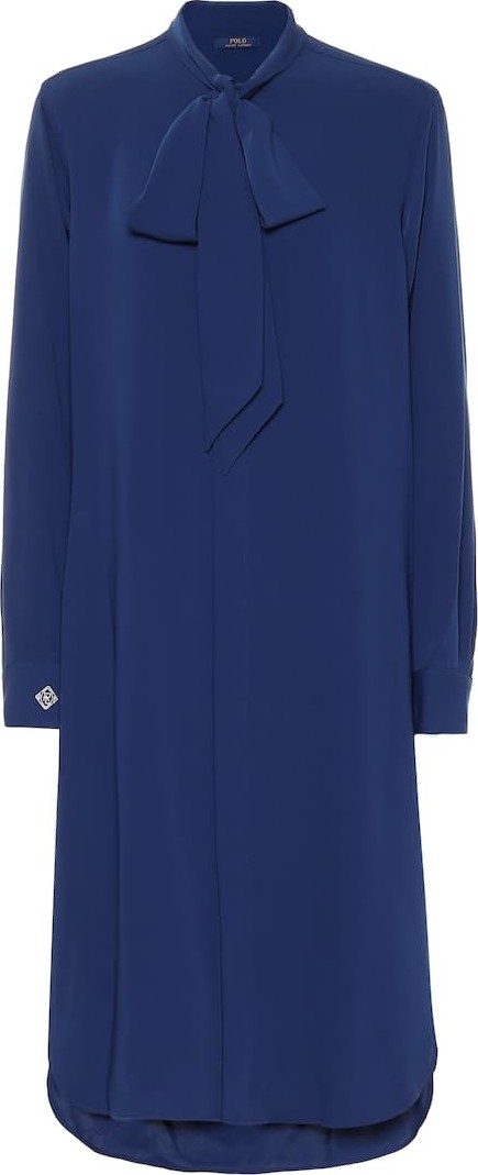 Polo Ralph Lauren Long-sleeved midi dress