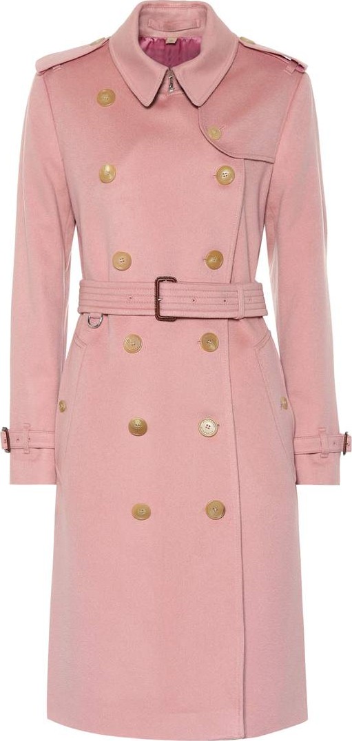 Burberry London England Cashmere trench coat