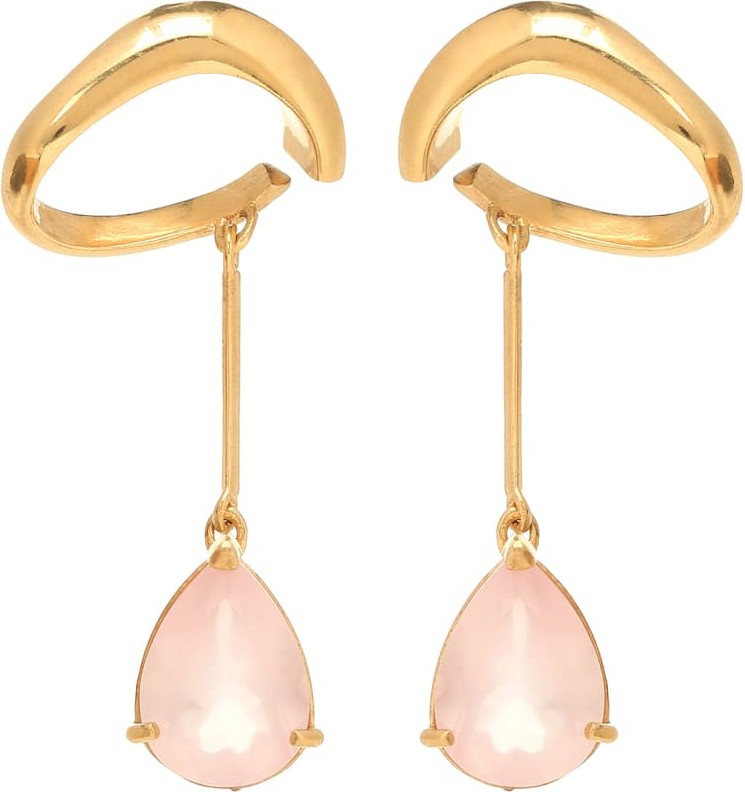 Alan Crocetti Exclusive to Mytheresa – Drop gold vermeil ear cuffs