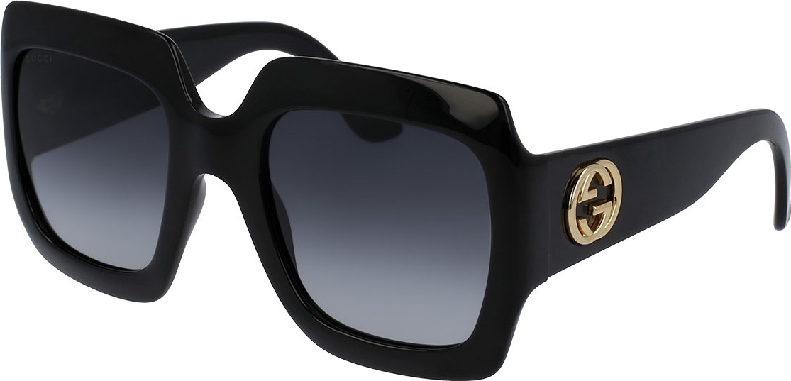 Gucci Oversized Square Sunglasses  Black